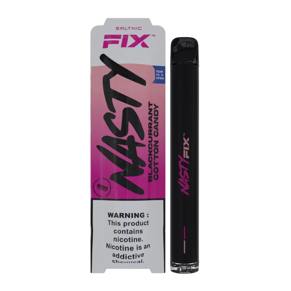 Nasty Fix – Blackcurrant Cotton Candy