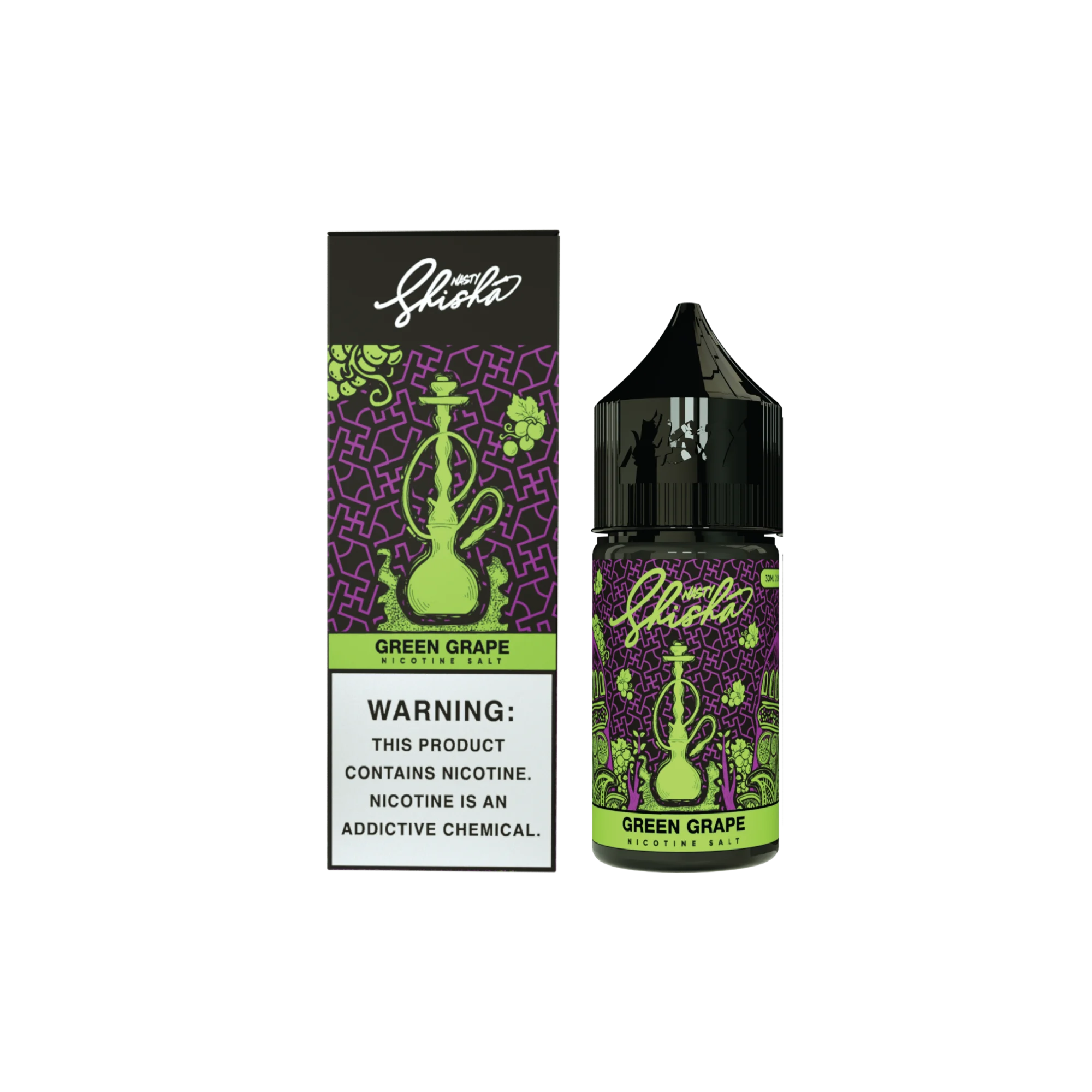 Nasty Shisha Nicotine Salt – Green Grape