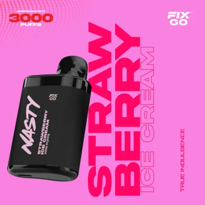 Nasty Fix Go 3000 Strawberry Ice Cream​