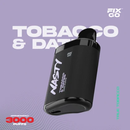 Nasty Fix Go 3000 Tobacco & Dates​