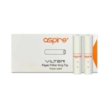 Aspire Vilter Kağıt Filtre Yedek Damla Uçları