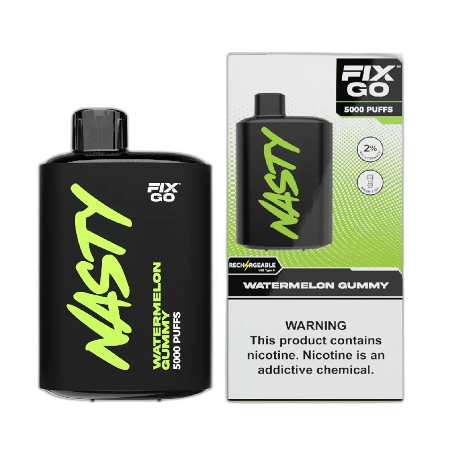 Nasty Fix Go Watermelon Gummy 5000 Puff