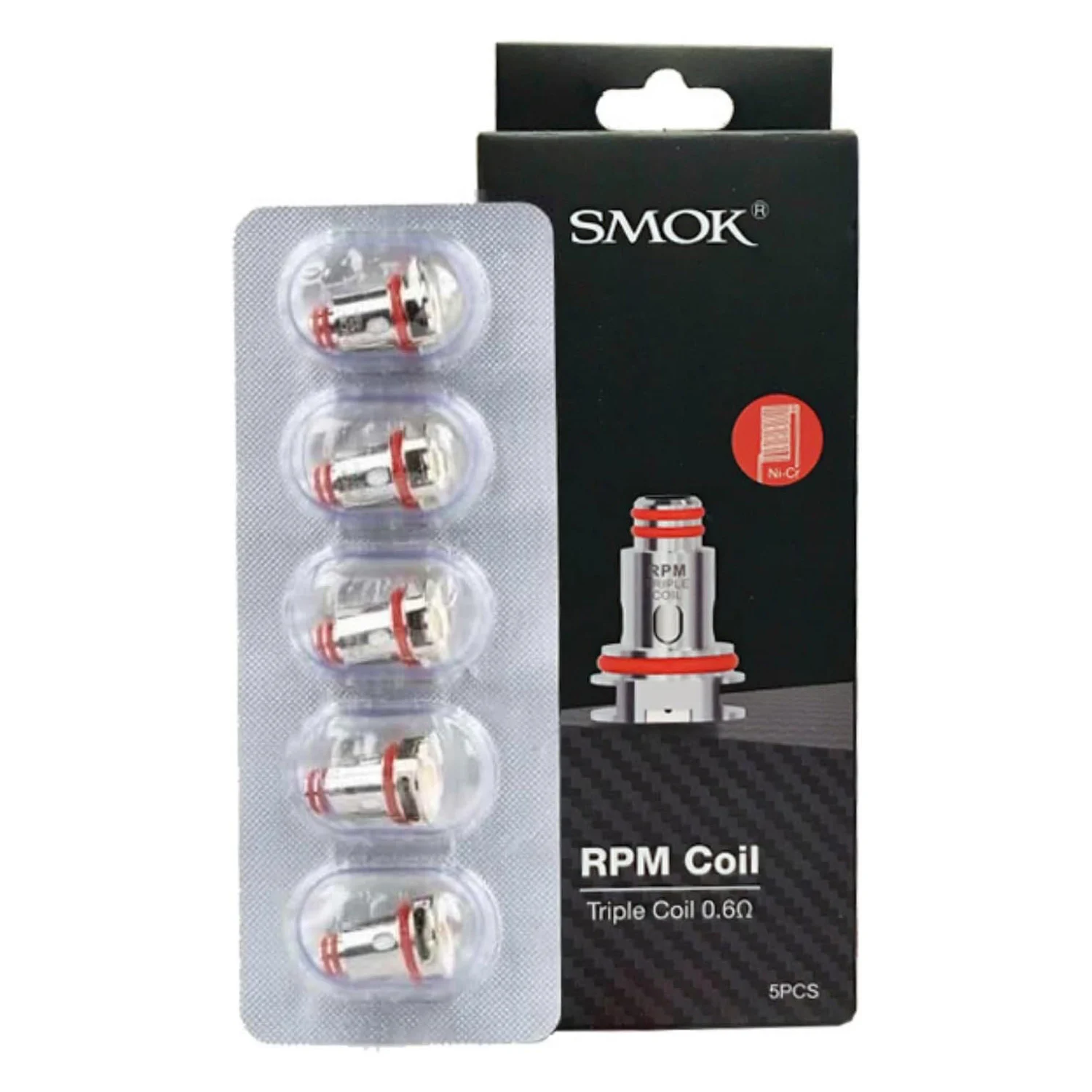 SMOK RPM 0.6 Ohm Coils 5'li