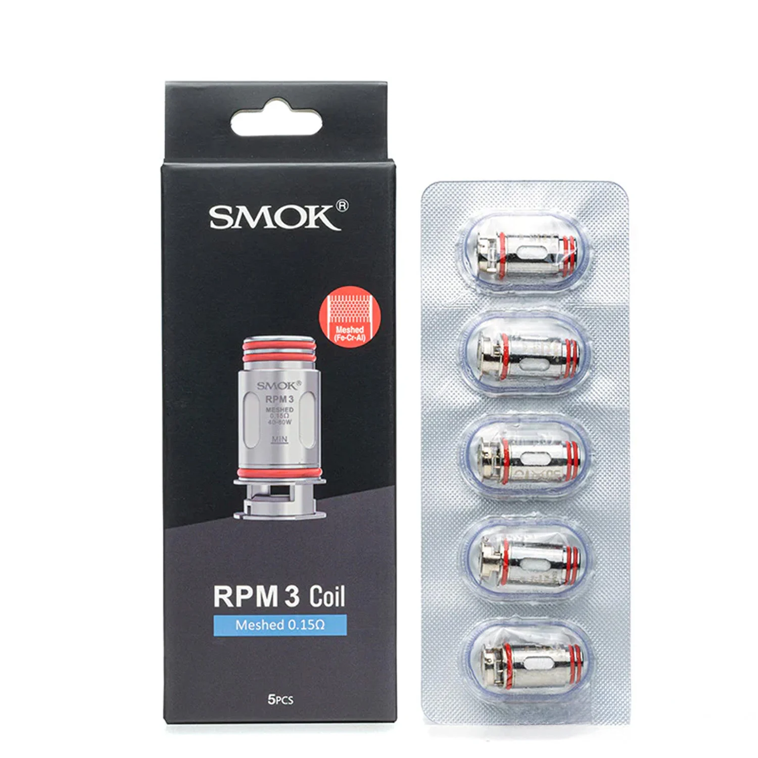Smok RPM 3 Coils 0.15 ohm (40-80W)
