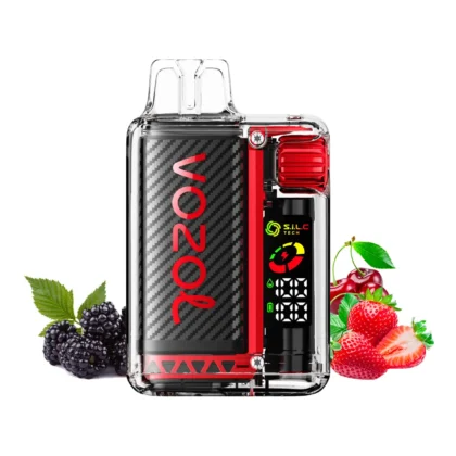 Vozol 20000 Puff Vista Strawberry Raspberry Cherry