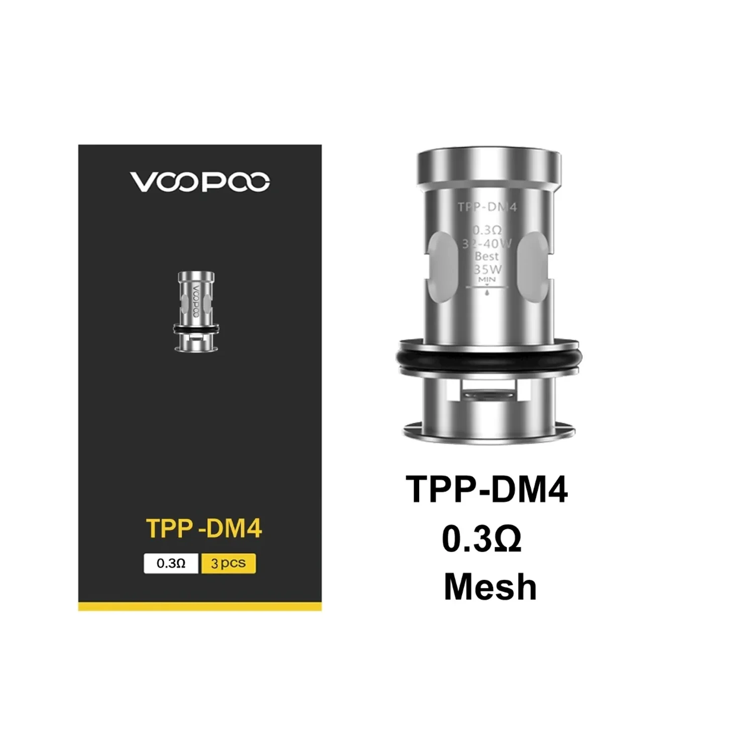 VooPoo TPP DM4 0.3 Coil