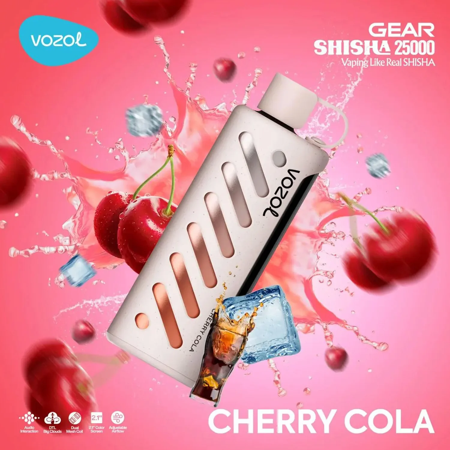 Vozol Gear 25000 Cherry Cola