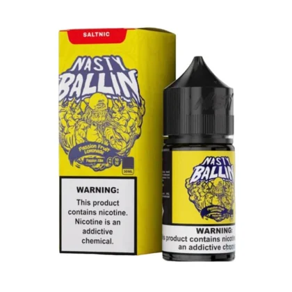 Vape Nasty Salt Ballin Passion Fruit Lemonade - Passion Killa 20mg 30ml