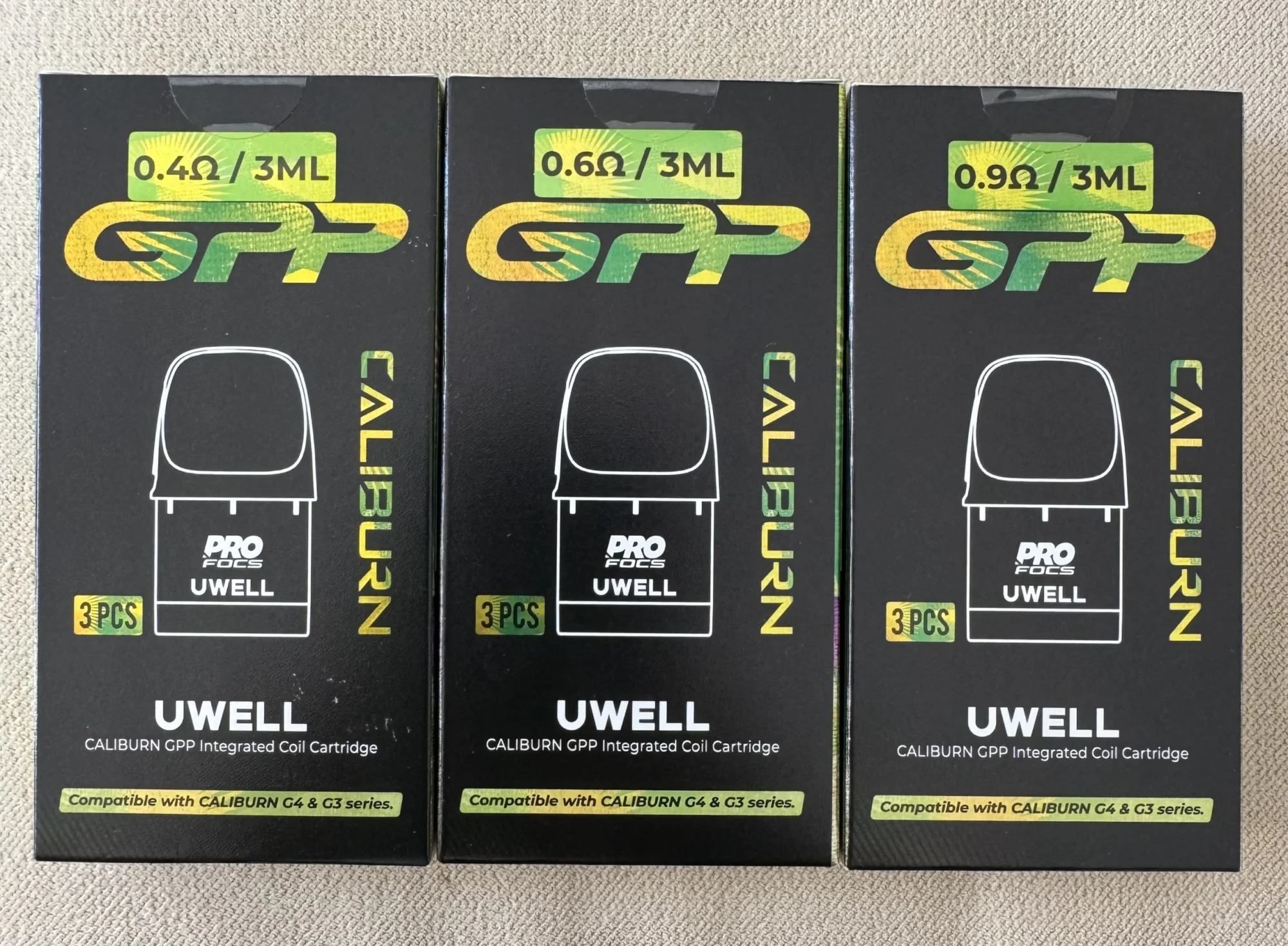 Uwell Caliburn GPP Pod ( KARTUŞ - 3 ADET ) - Görsel 3