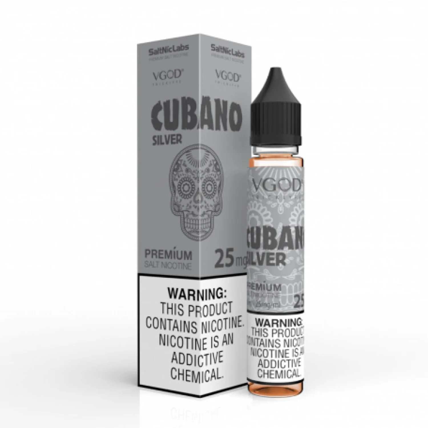 Vgod Cubano Silver Salt Likit 30ml