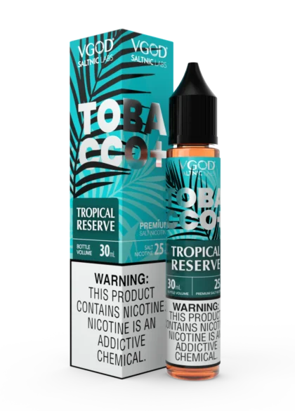 VGOD Tobacco Plus Tropical Reserve SaltNic E-Liquid