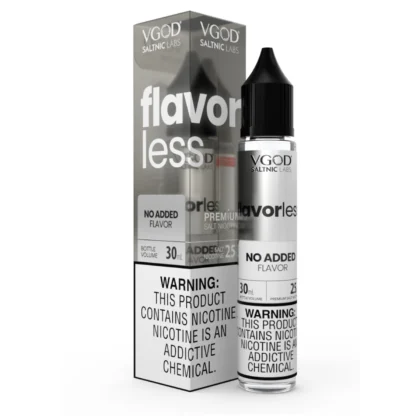 VGOD Flavorless SaltNic E-liquid