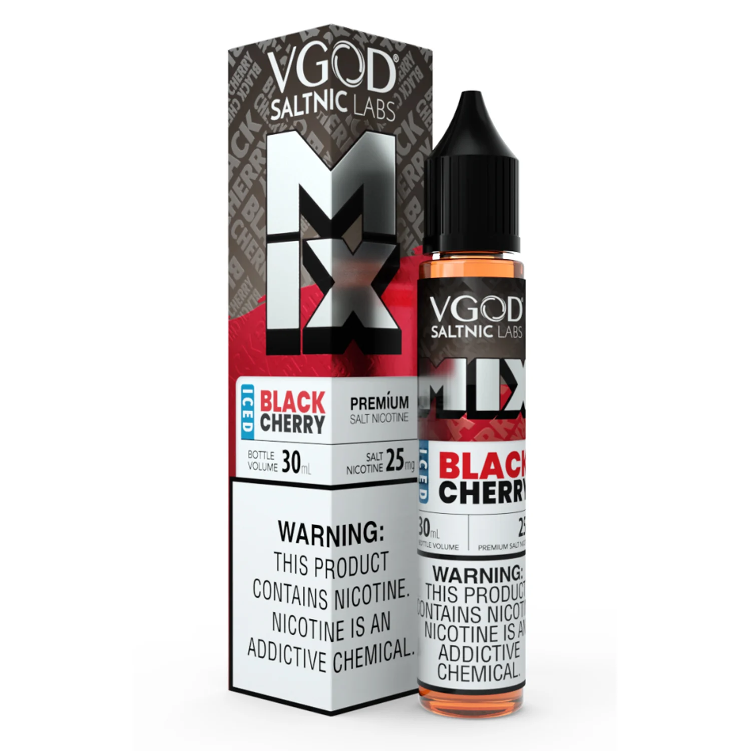 VGOD MIX Iced Black Cherry SaltNic E-Liquid