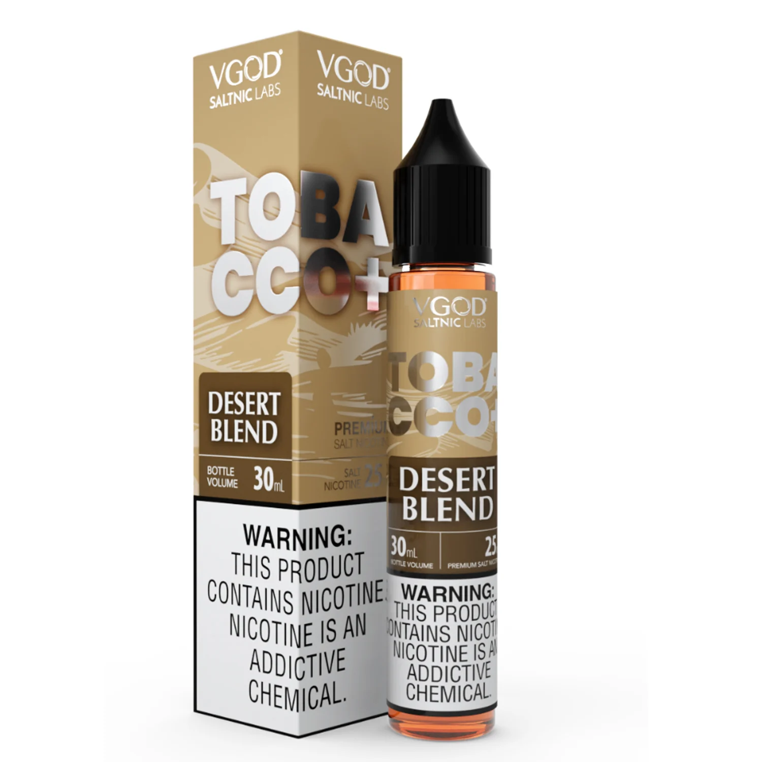 VGOD Tobacco Plus Desert Blend SaltNic E-Liquid