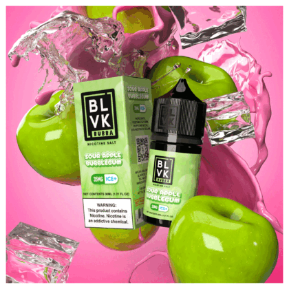 BLVK Sour Apple Bubblegum 60 ML SALT