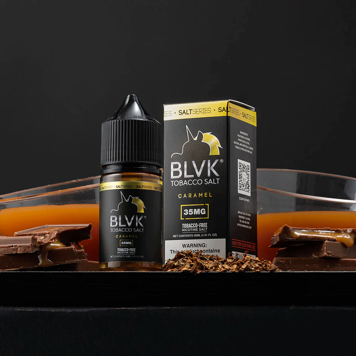 BLVK Sweet Caramel Tobacco 60 ML Salt