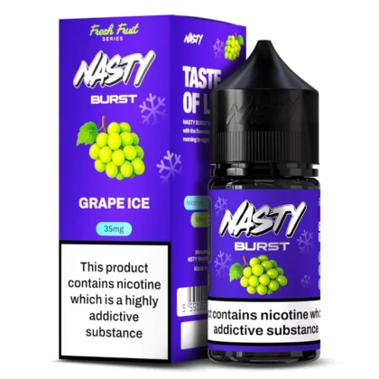 Nasty Burst Grape Ice Salt E-Liquid