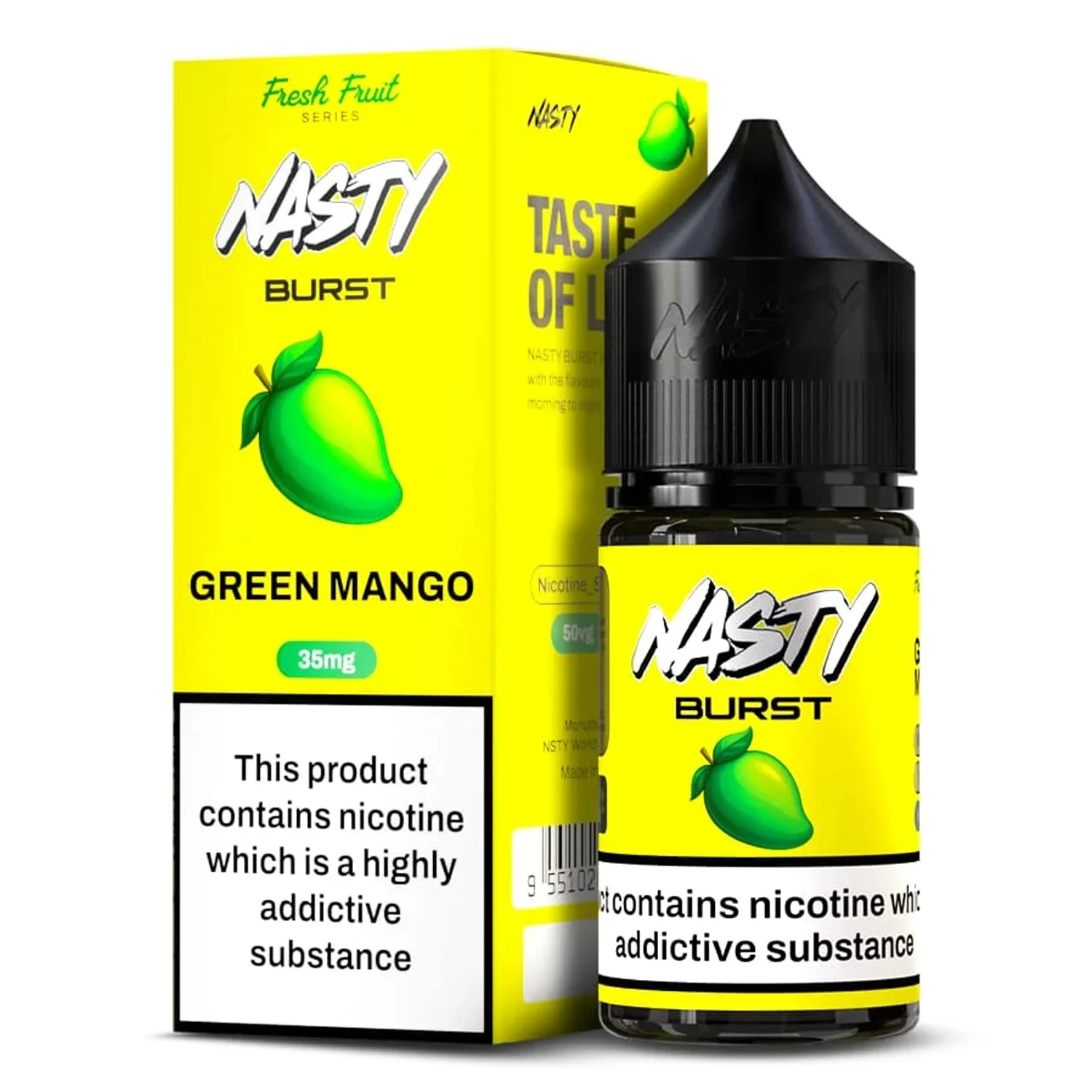 Nasty Burst Green Mango Salt E-Liquid