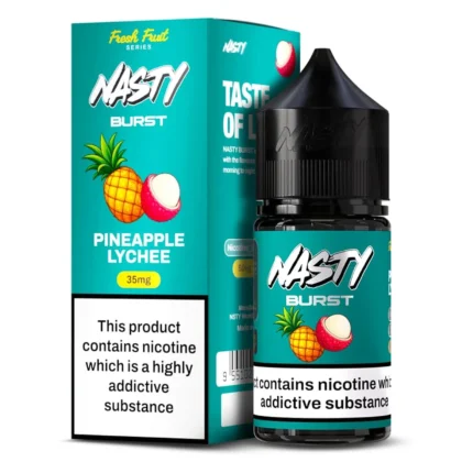 Nasty Burst Pineapple Lychee Salt E-Liquid
