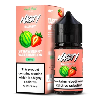 Nasty Burst Strawberry Watermelon Salt E-Liquid