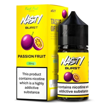 Nasty Burst Passion Fruit Salt E-Liquid