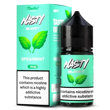 Nasty Burst Spearmint Salt E-Liquid