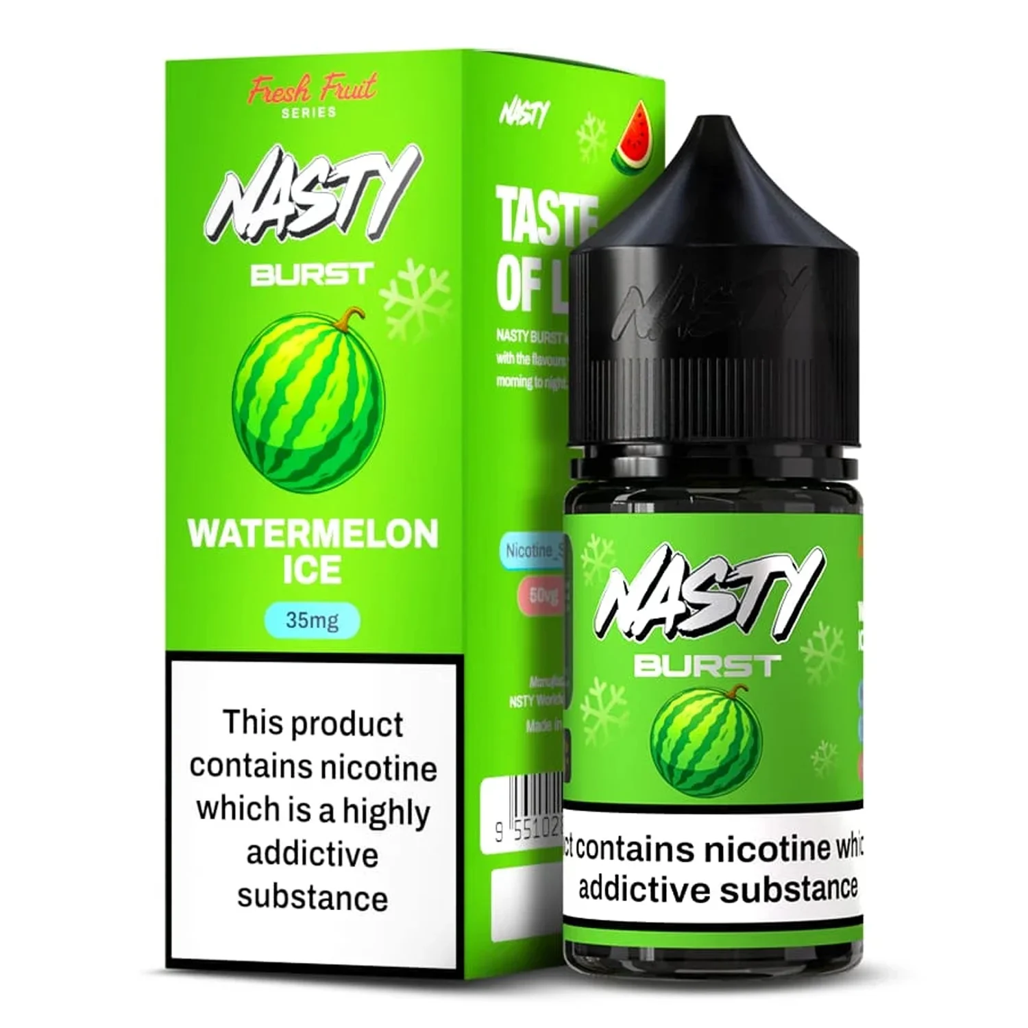 Nasty Burst Watermelon ice Salt E-liquid