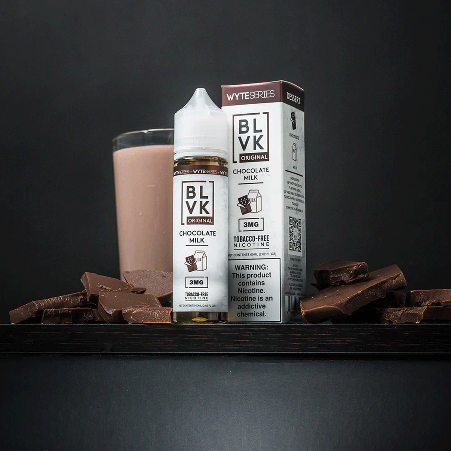 BLVK Chocolate Milk 60 ML SALT