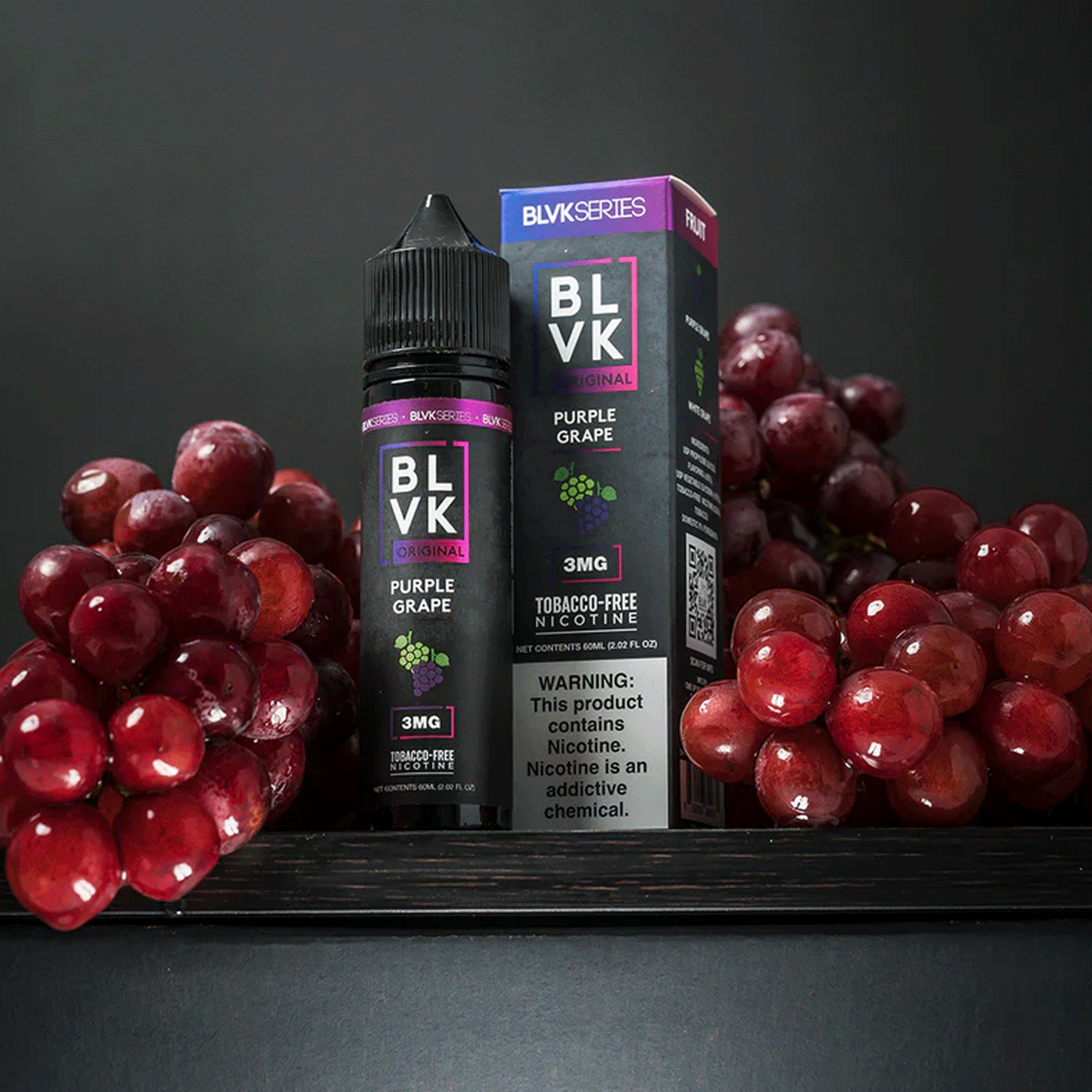 BLVK Purple Grape 60 ML salt