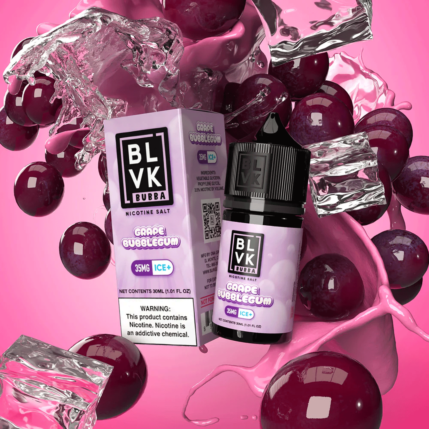 BLVK Grape Bubblegum 60 ML SALT