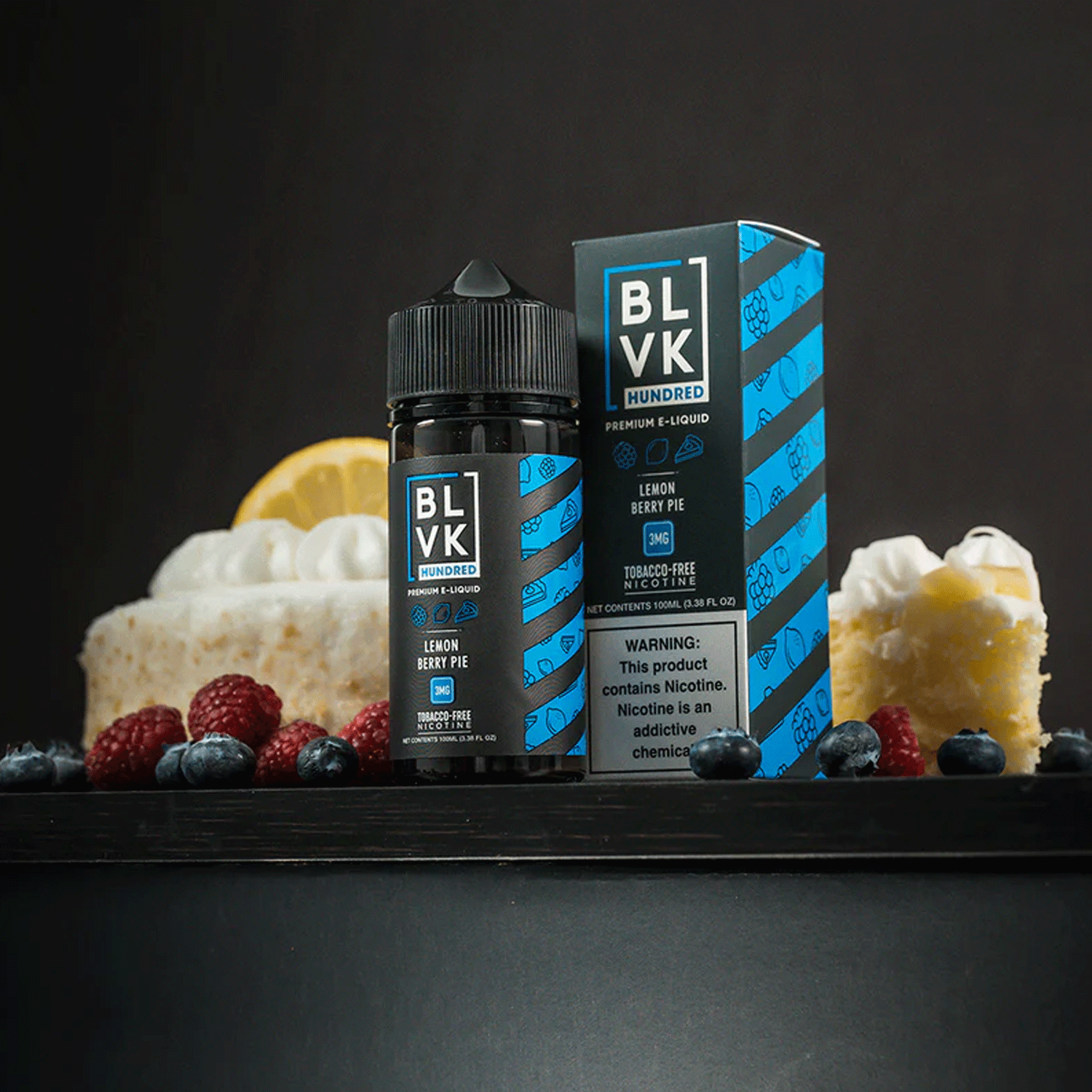 BLVK Lemon Berry Pie 100 ML