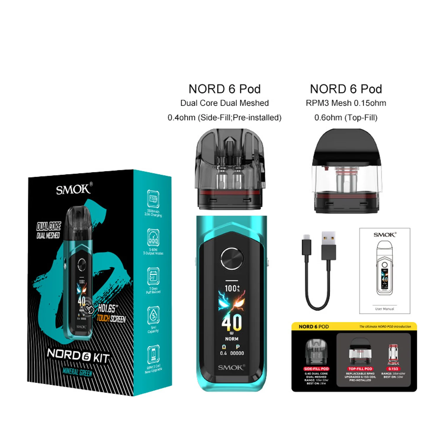 VOOPOO Drag S3 60W Pod Mod Kit