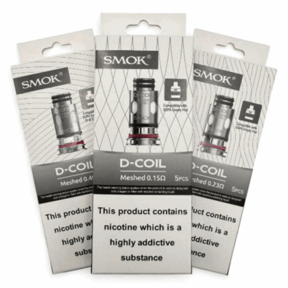 Smok D Coil Serisi Yedek Coil'ler