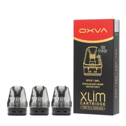 OXVA XLIM Üstten Dolum SS Kartuşu (x3)