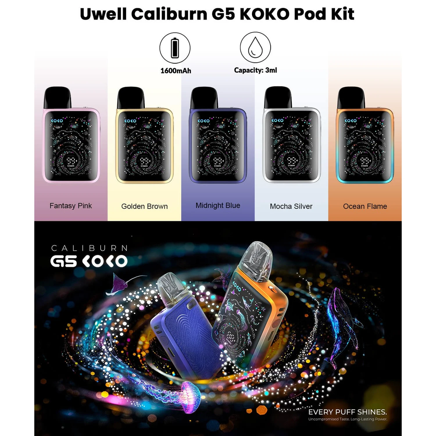 Uwell Caliburn G5 Koko Pod Mod 35W 1600mAh