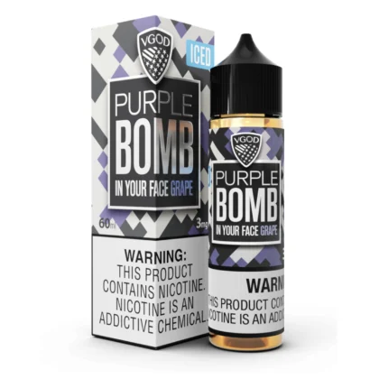 VGOD Iced Purple Bomb Freebase E-Liquid